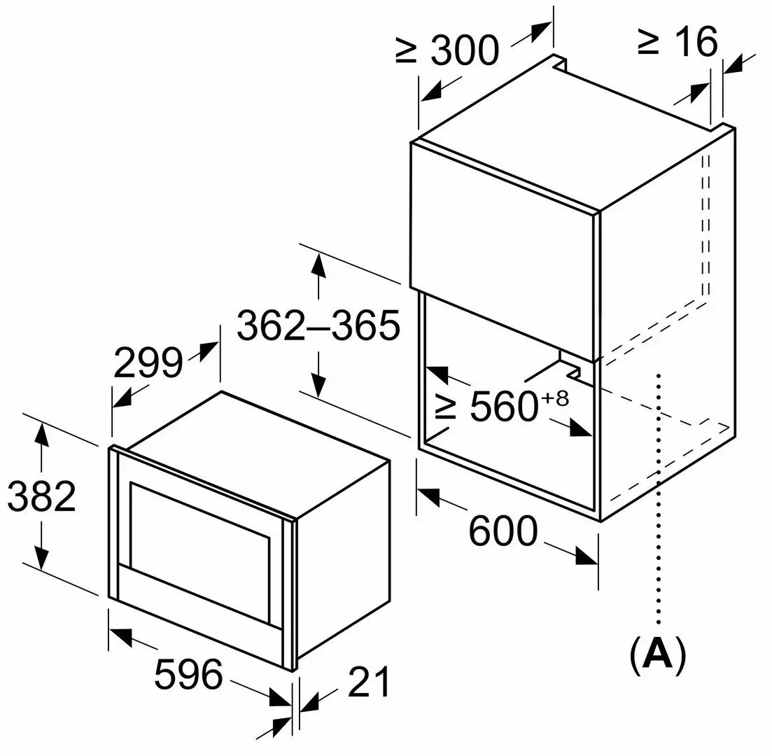 Cuptor cu microunde incorporabil Neff NL4WR21N1 (Black/Inox) - 5