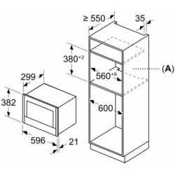 Cuptor cu microunde incorporabil Neff NL4WR21N1 (Black/Inox) Thumb