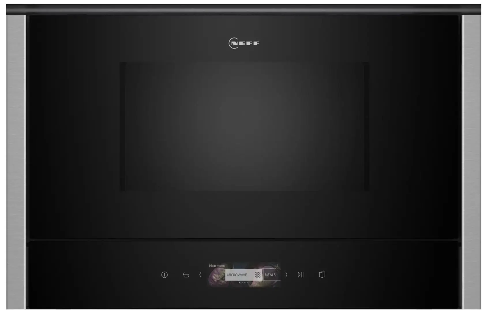 Cuptor cu microunde incorporabil Neff NL4WR21N1 (Black/Inox)