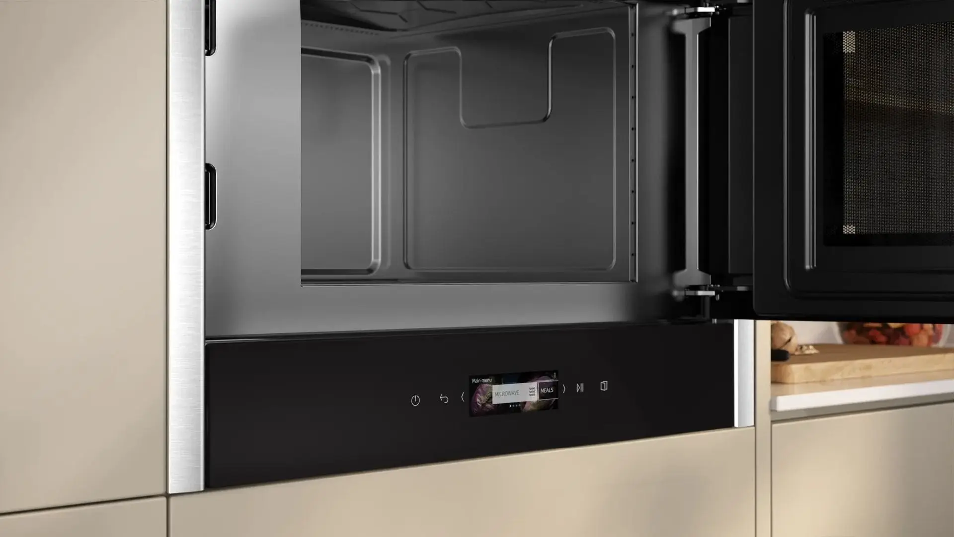 Cuptor cu microunde incorporabil Neff NR4WR21N1 (Black/Inox) - 5