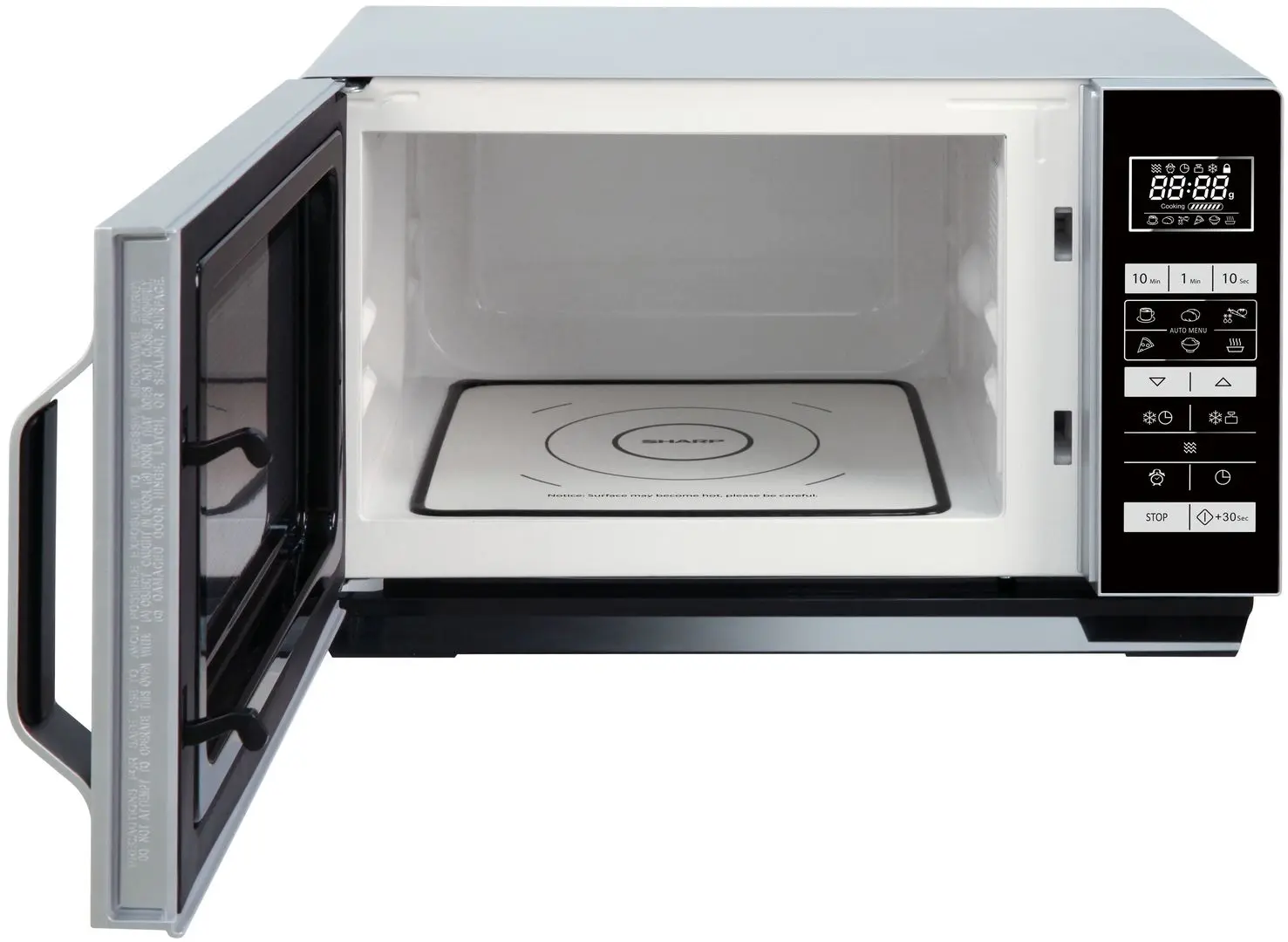 Микроволновая печь Sharp R360S (Black/Silver) - 4