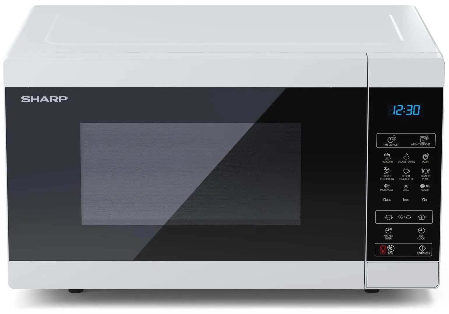 Микроволновая печь Sharp YC-MG51E-W (Black/White) - 2