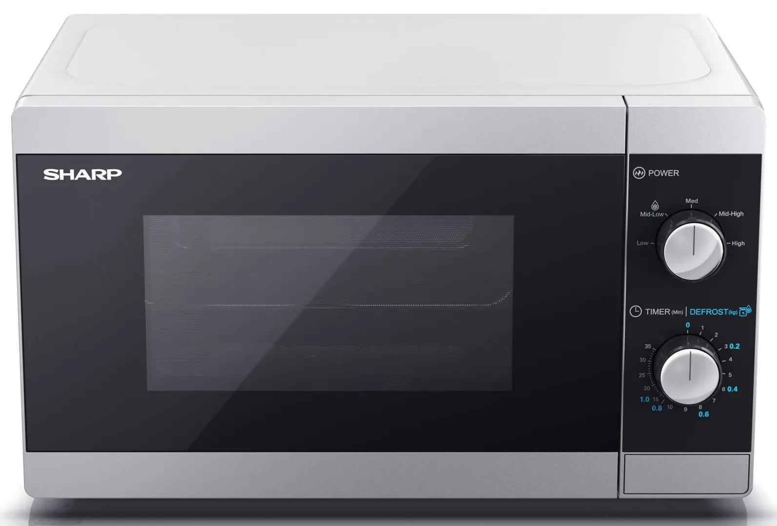 Cuptor cu microunde Sharp YC-MS01E-S (Silver/Black)