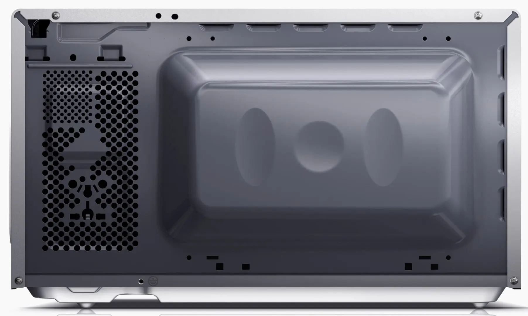 Cuptor cu microunde Sharp YC-MS01E-S (Silver/Black)