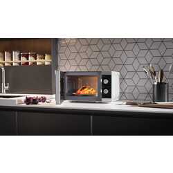 Cuptor cu microunde Sharp YC-MS01E-S (Silver/Black) Thumb