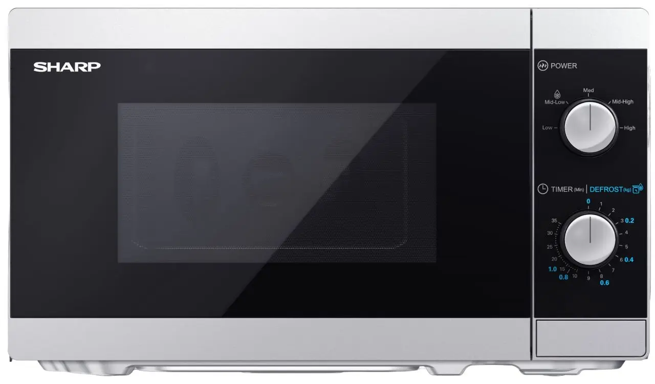Cuptor cu microunde Sharp YC-MS01E-S (Silver/Black)