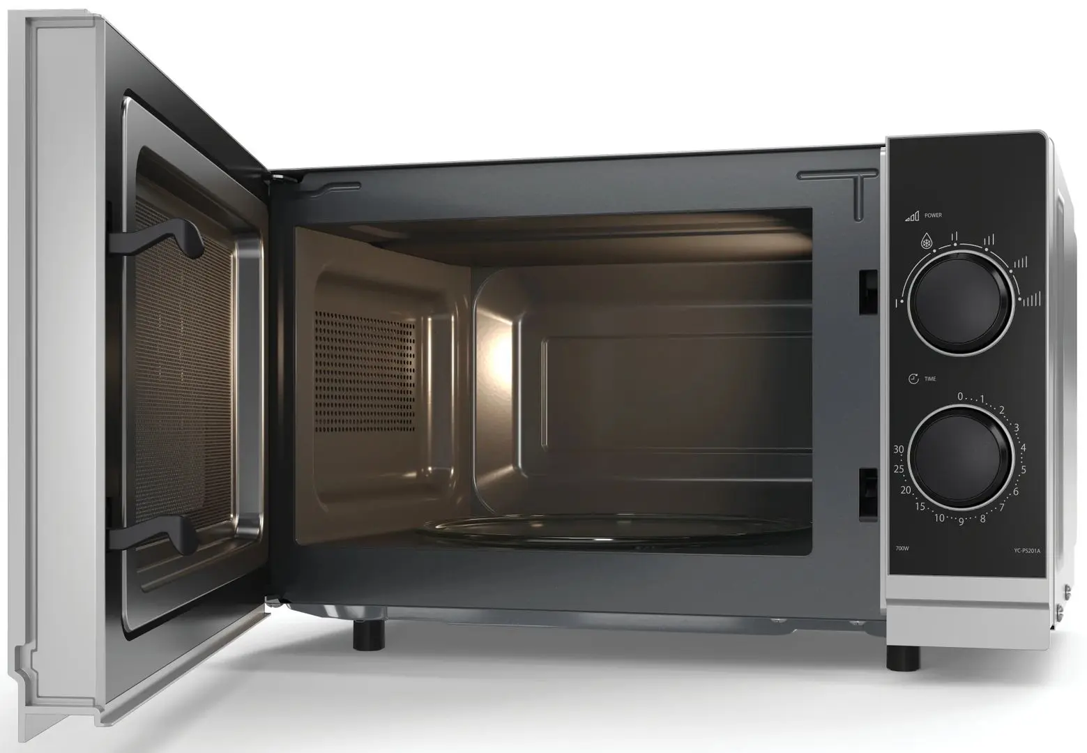 Cuptor cu microunde Sharp YC-PS201AE-S (Silver)