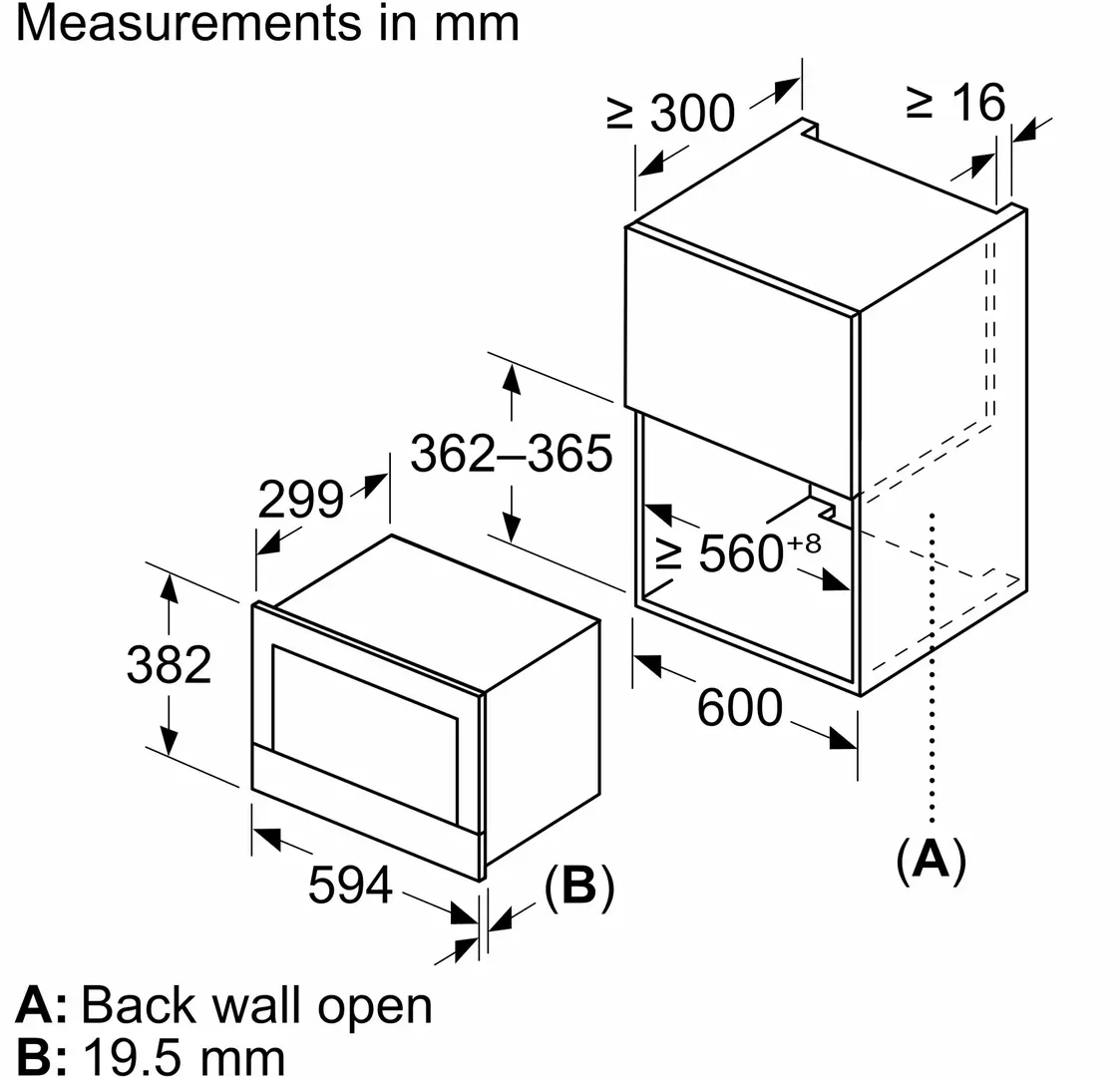 Cuptor cu microunde incorporabil Siemens BF722L1B1 (Black)