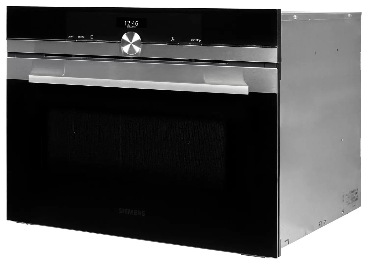 Cuptor cu microunde incorporabil Siemens CF634AGS1 (Black/Silver) - 2