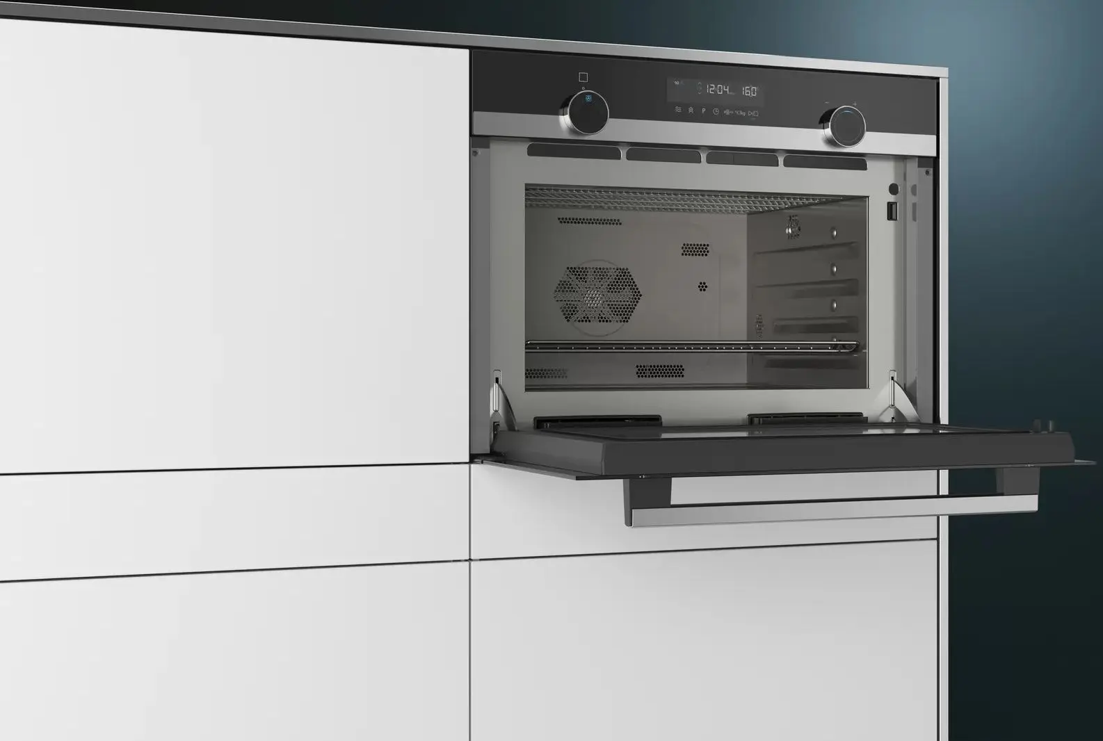 Cuptor cu microunde incorporabil Siemens CP565AGS0 (Black/Silver) - 3
