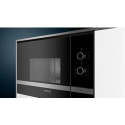 Cuptor cu microunde incorporabil Siemens iQ300 BF520LMR0 (Black/Inox) Thumb