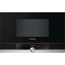 Встраиваемая микроволновая печь Siemens iQ700 BF634RGS1 (Inox/Black)