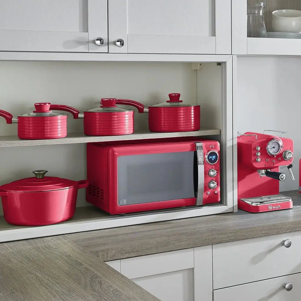 Cuptor cu microunde Swan SM22030RN (Red) - 6
