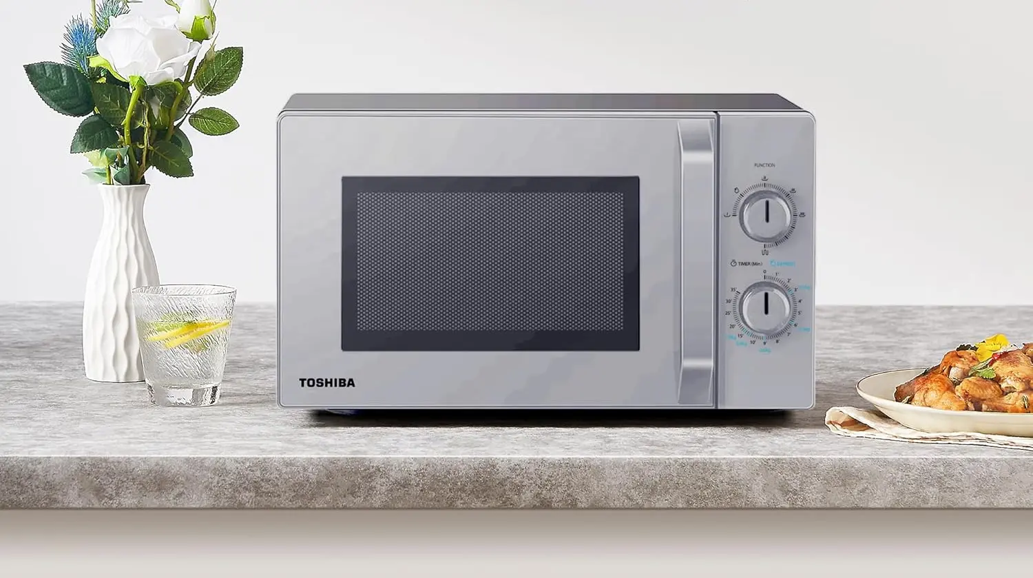 Cuptor cu microunde Toshiba MW2-MM20PF(SL) (Silver)