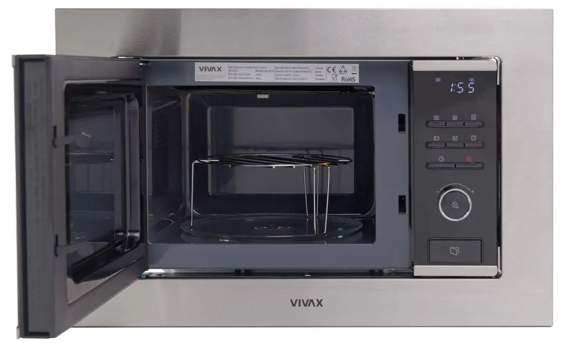 Cuptor cu microunde incorporabil Vivax MWOB-2015G X (Inox/Black) - 2