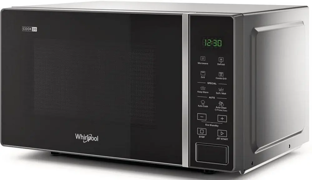 Cuptor cu microunde Whirlpool Cook20 MWP 203 SB (Black/Silver)