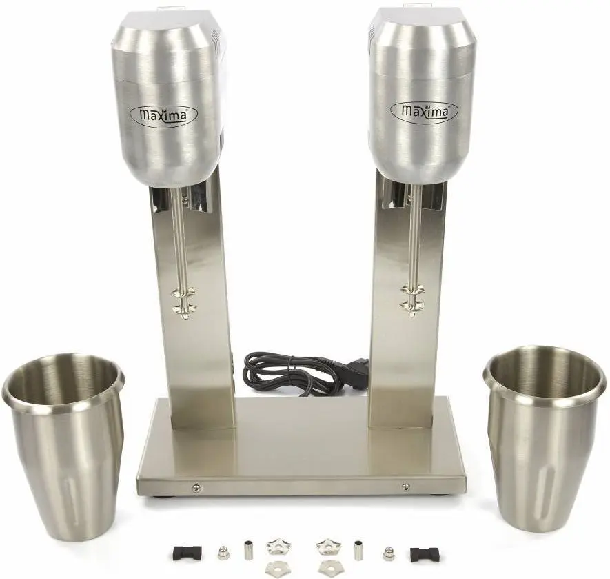 Миксер для молочных коктейлей Maxima 09362102 (Inox) - 5