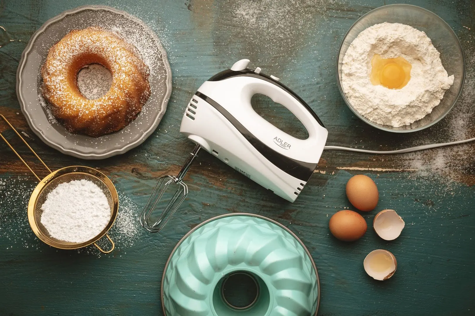 Миксер Adler AD4205 B (White)