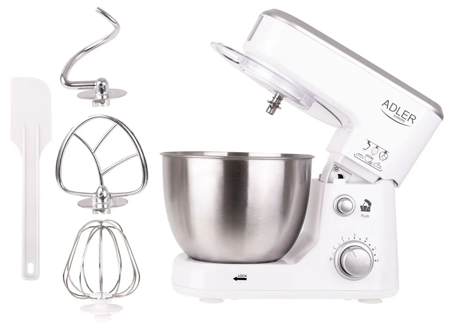 Mixer planetar Adler AD 4216 (White)