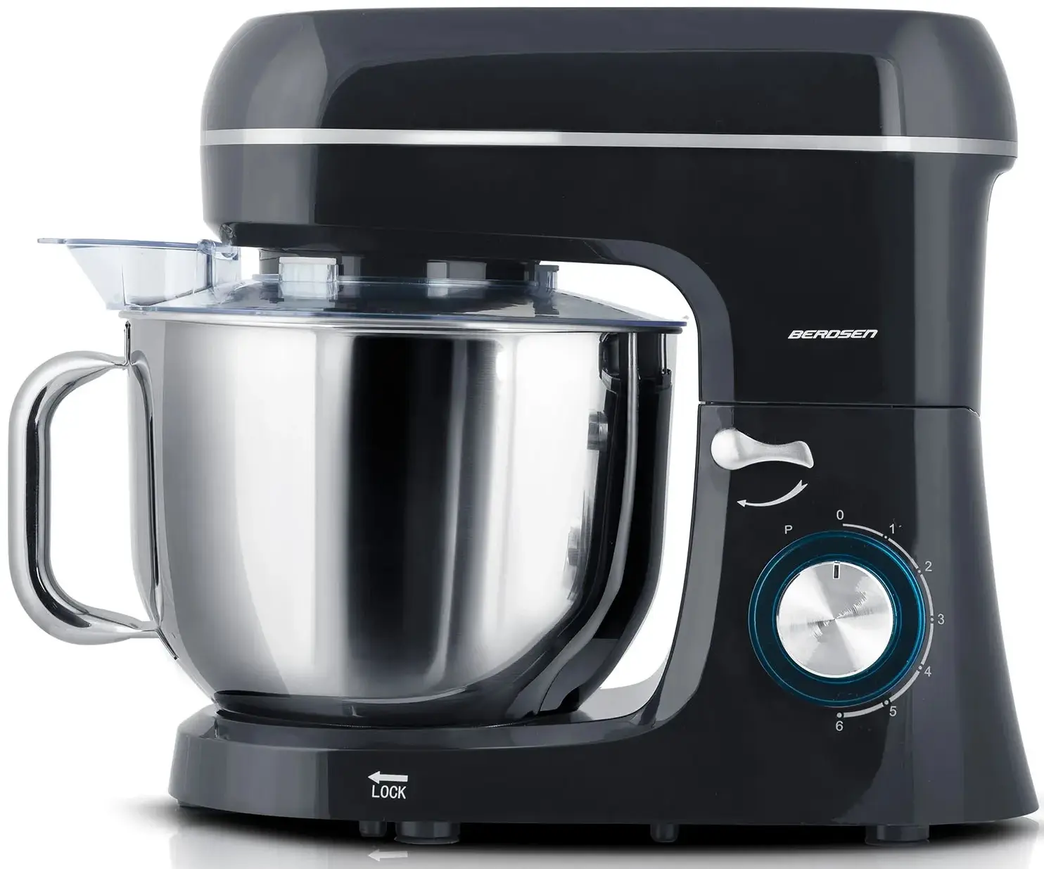 Планетарный миксер Berdsen BD-756 375600 (Black/Inox) - 2