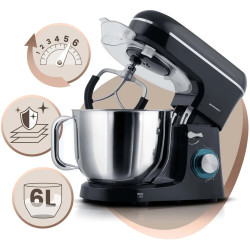 Планетарный миксер Berdsen BD-756 375600 (Black/Inox) Thumb