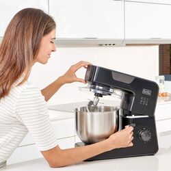 Mixer planetar Black&Decker BXKM1000E (Black/Inox) Thumb