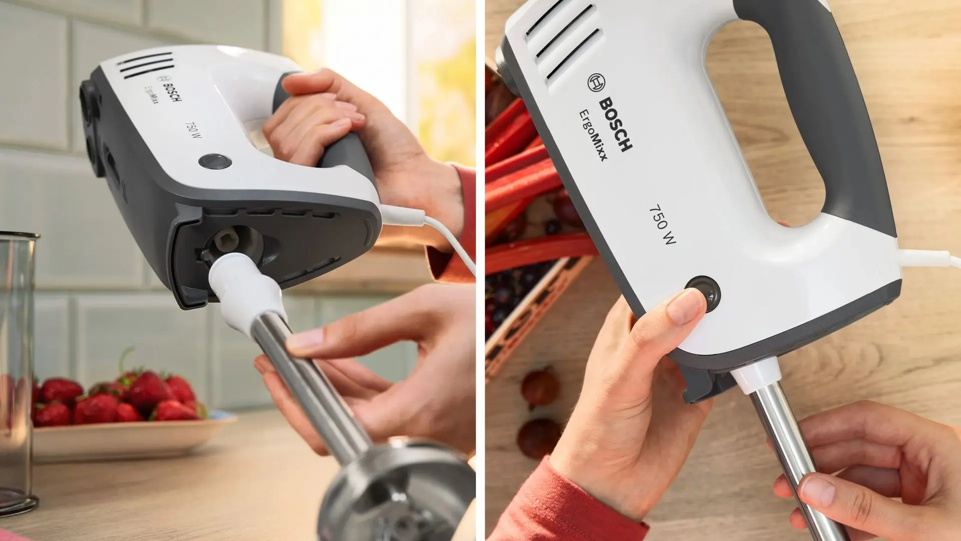 Mixer 2in1 Bosch ErgoMixx MFQ37470 (White)