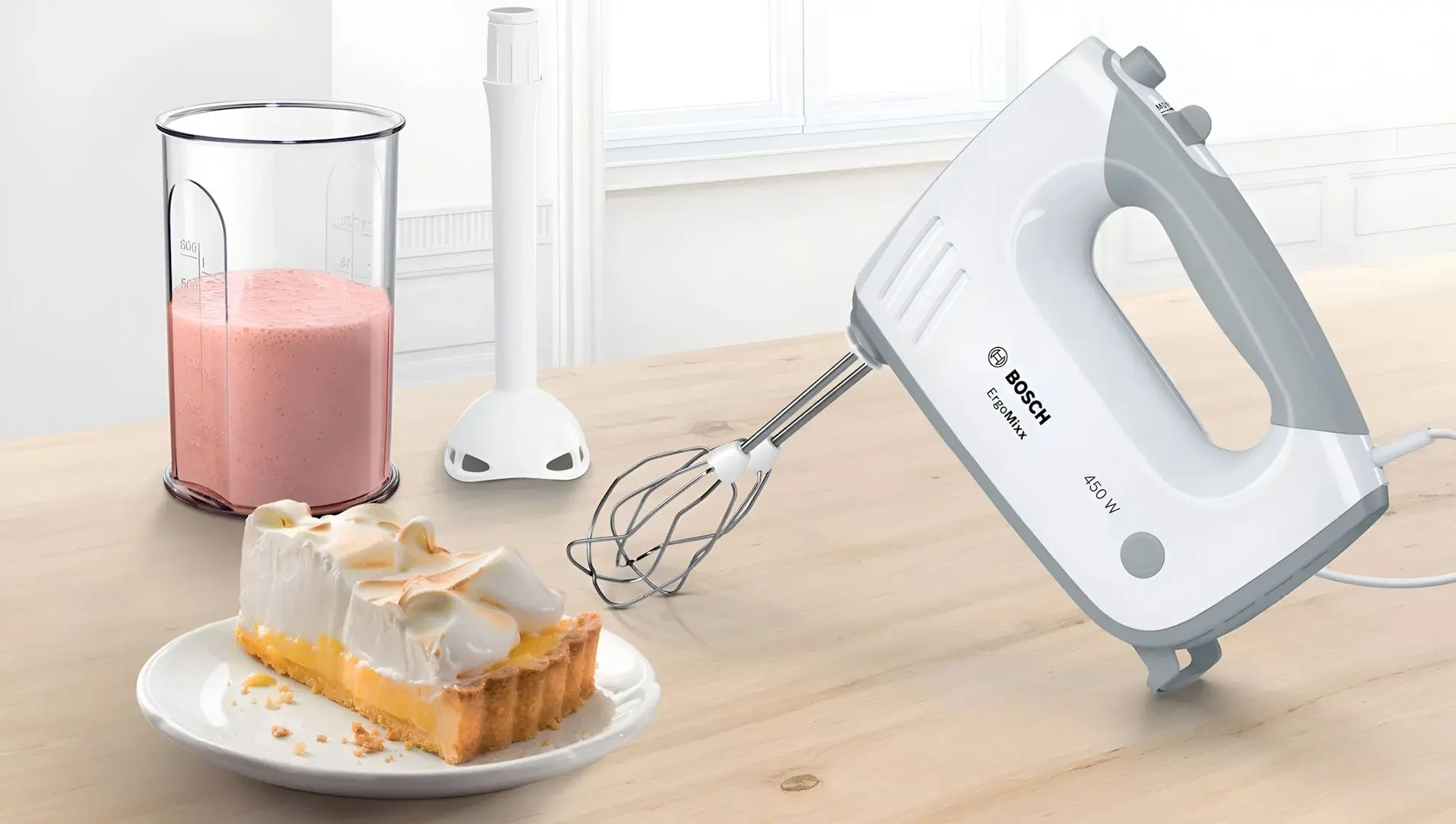 Миксер Bosch ErgoMixx MFQ364V0 (White/Grey)