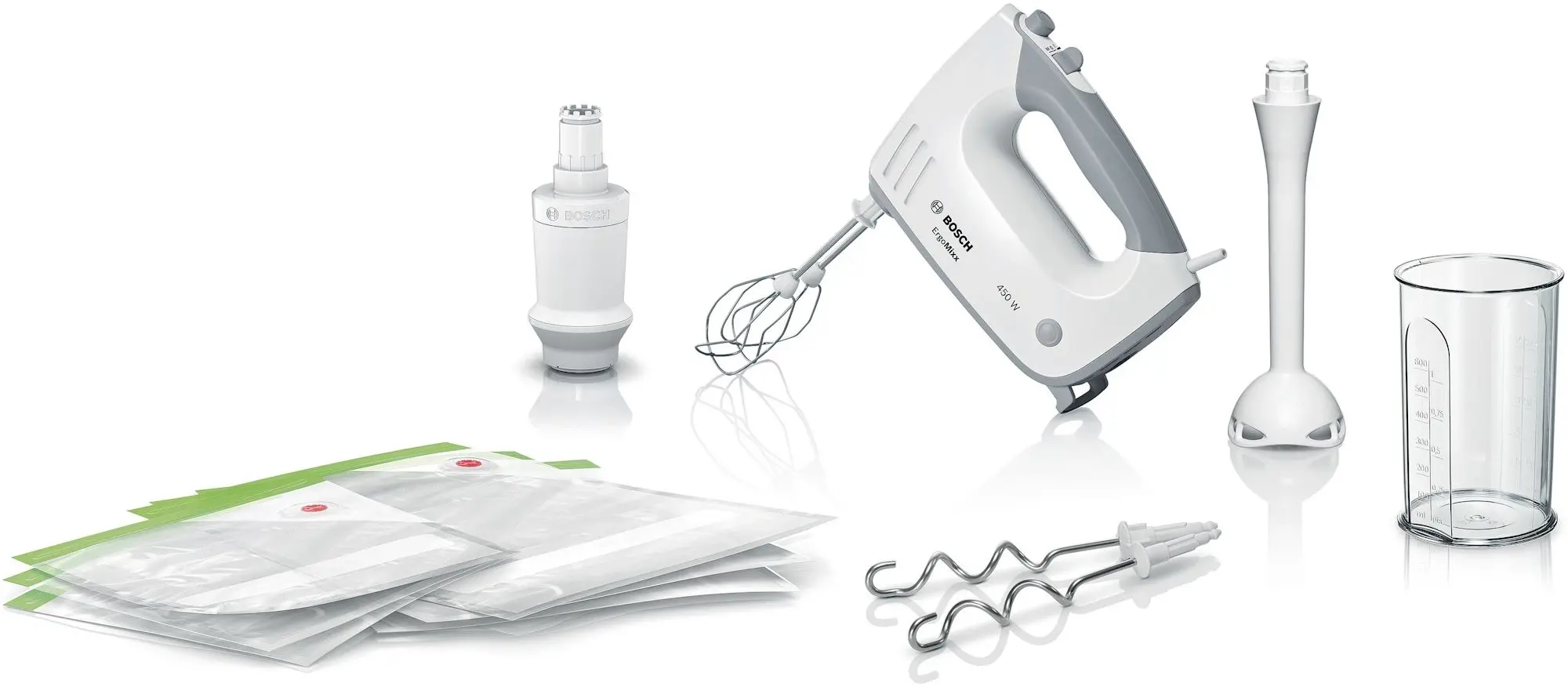 Миксер Bosch ErgoMixx MFQ364V0 (White/Grey)