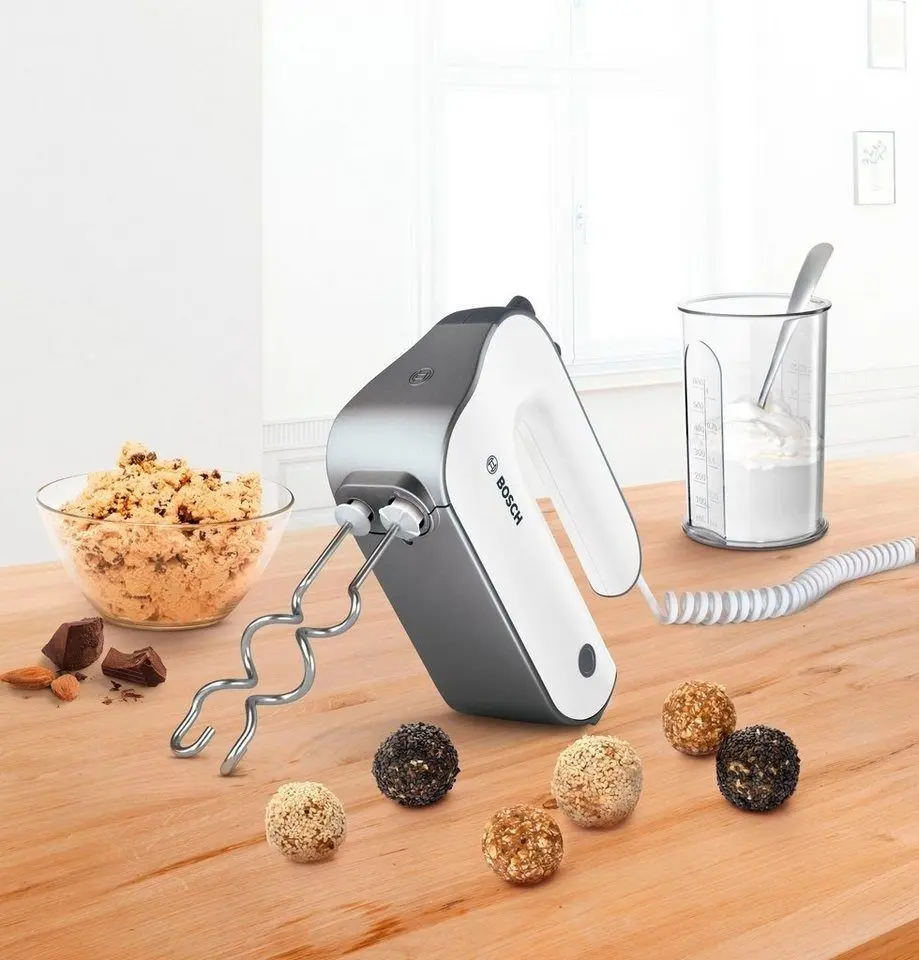 Mixer Bosch MFQ49700 (White/Silver)