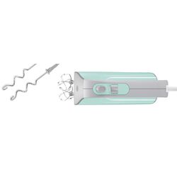 Mixer Bosch Styline Colour MFQ40302 (Inox/Mint) Thumb