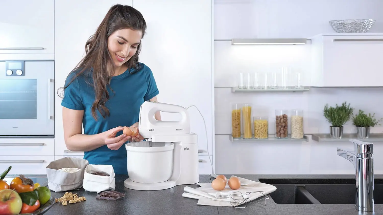 Mixer Braun HM1070WH (White)