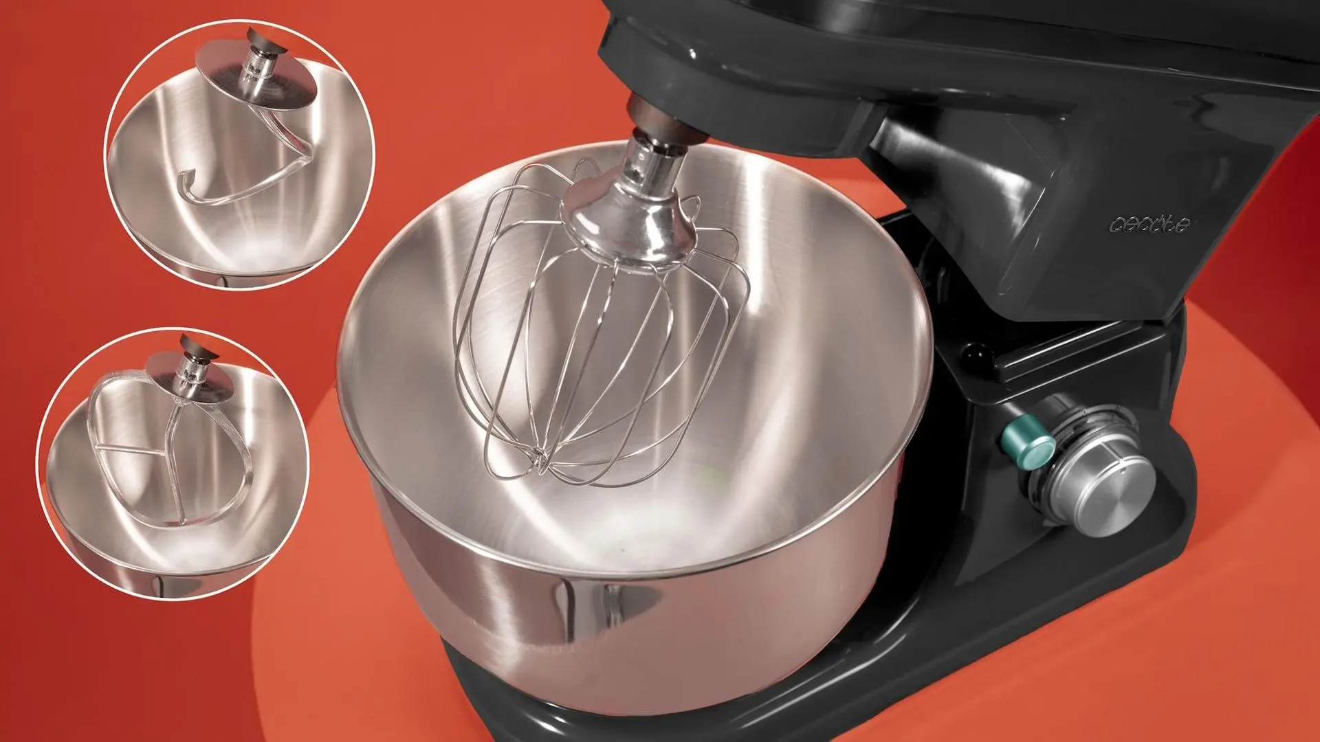 Mixer planetar Cecotec Cecomixer Merengue (Black)