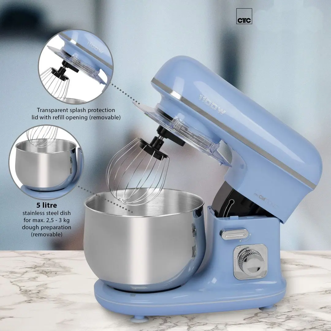 Планетарный миксер Clatronic KM 3711 (Blue) - 2