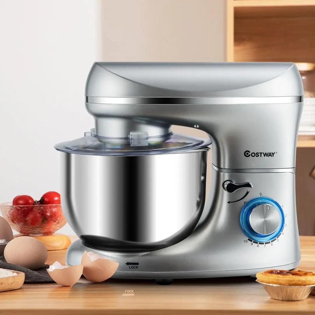 Mixer planetar Costway EP24526DE-SL (Silver)
