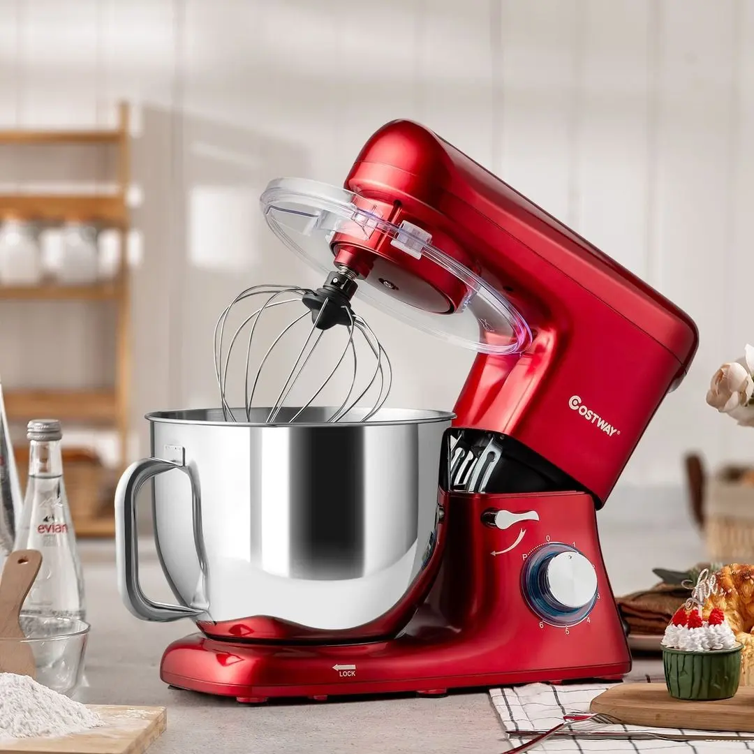 Mixer planetar Costway EP24792DE-RE (Red)