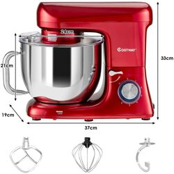 Mixer planetar Costway EP24792DE-RE (Red) Thumb