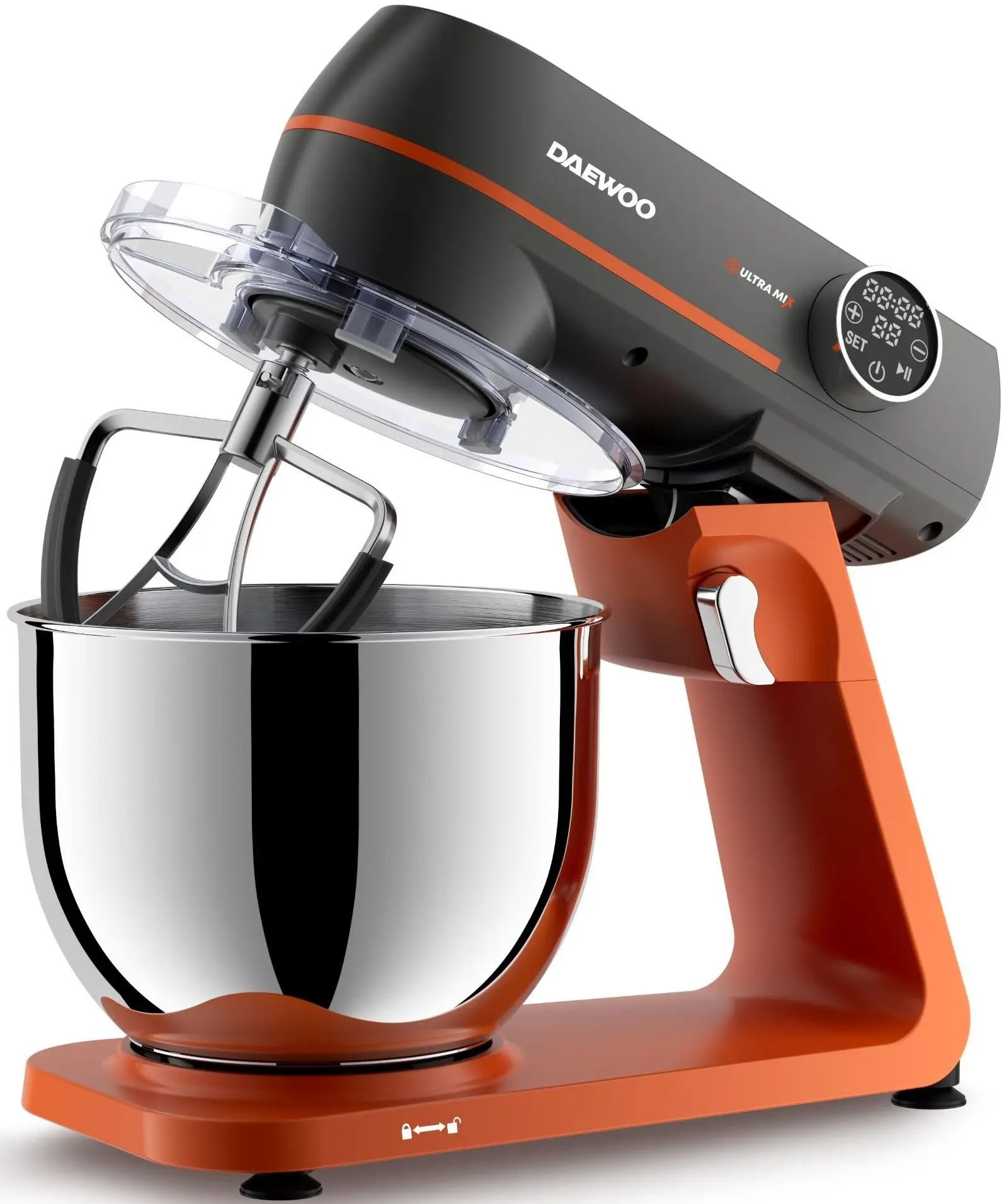 Миксер Daewoo SDA DHM1000 (Orange/Black) - 2