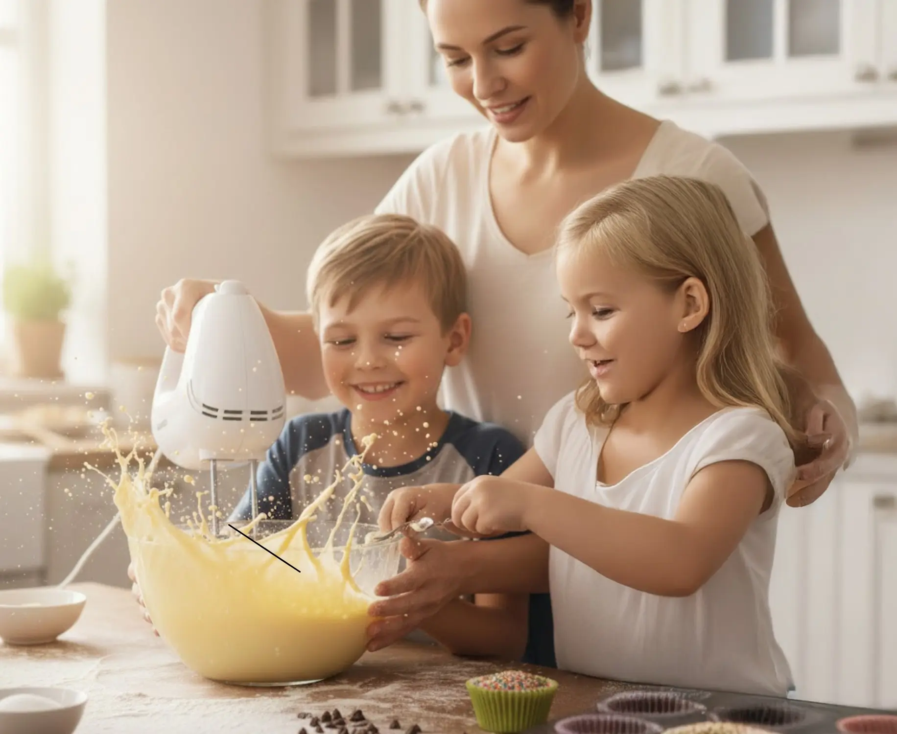 Миксер Daewoo SDA DHM25W (White) - 3