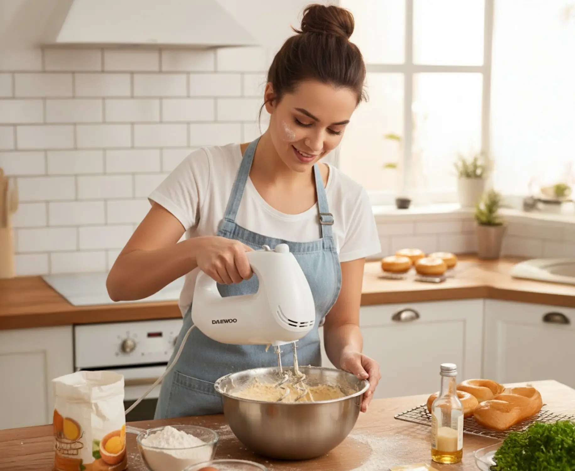 Миксер Daewoo SDA DHM25W (White) - 4