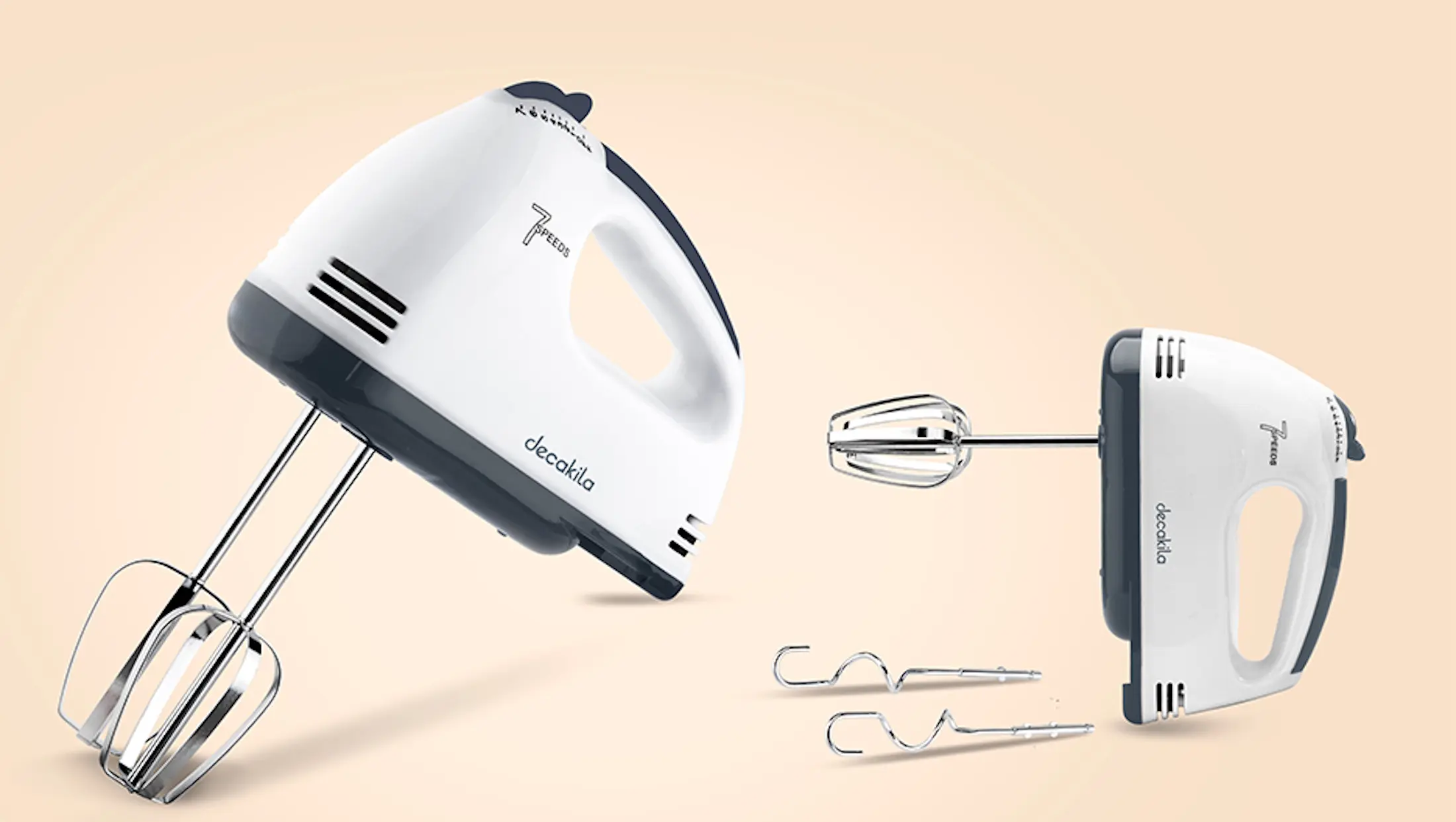 Mixer Decakila KEMX016W (White/Black) - 3