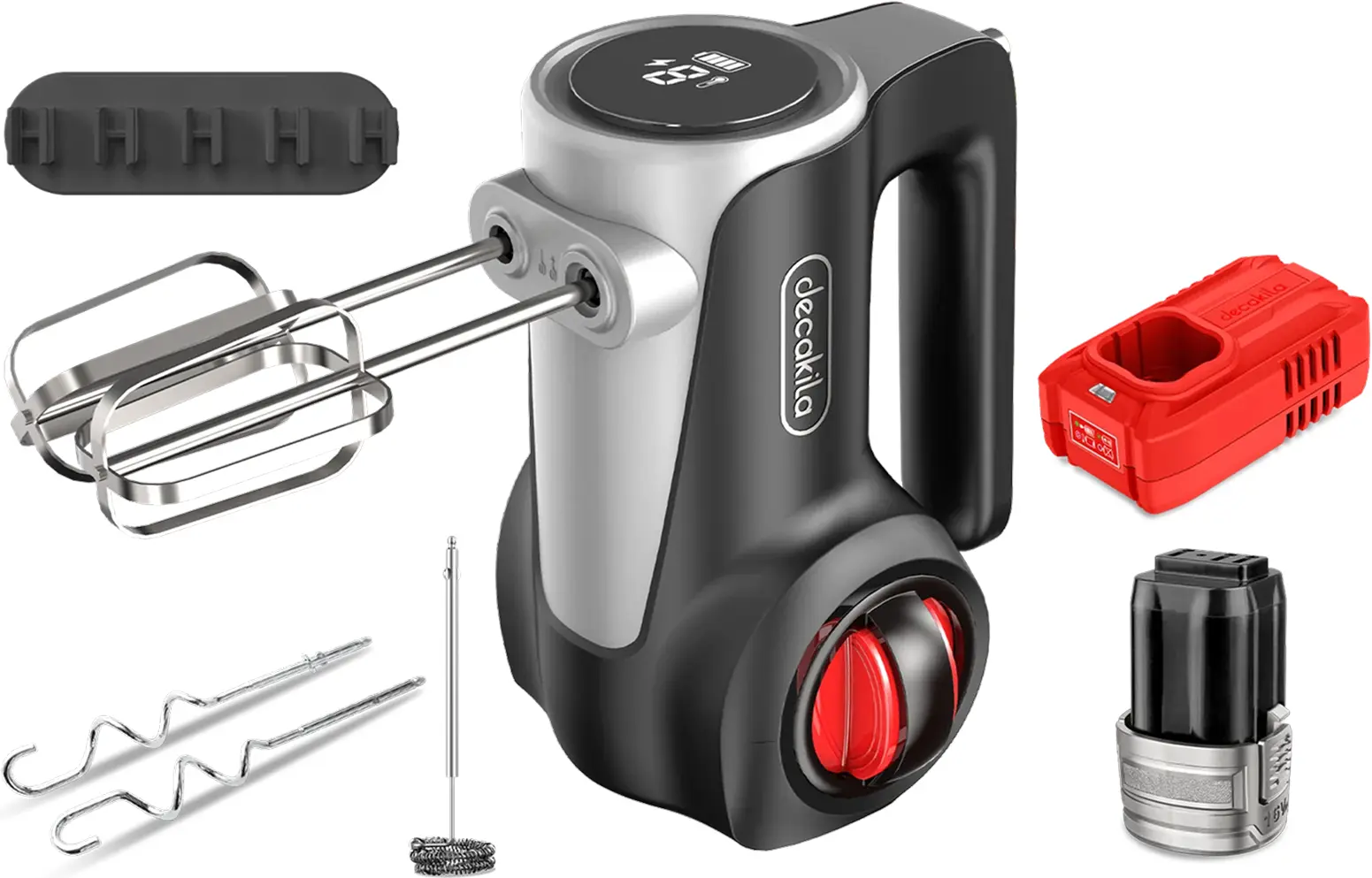 Миксер Decakila KEMX023B (Black/Inox)