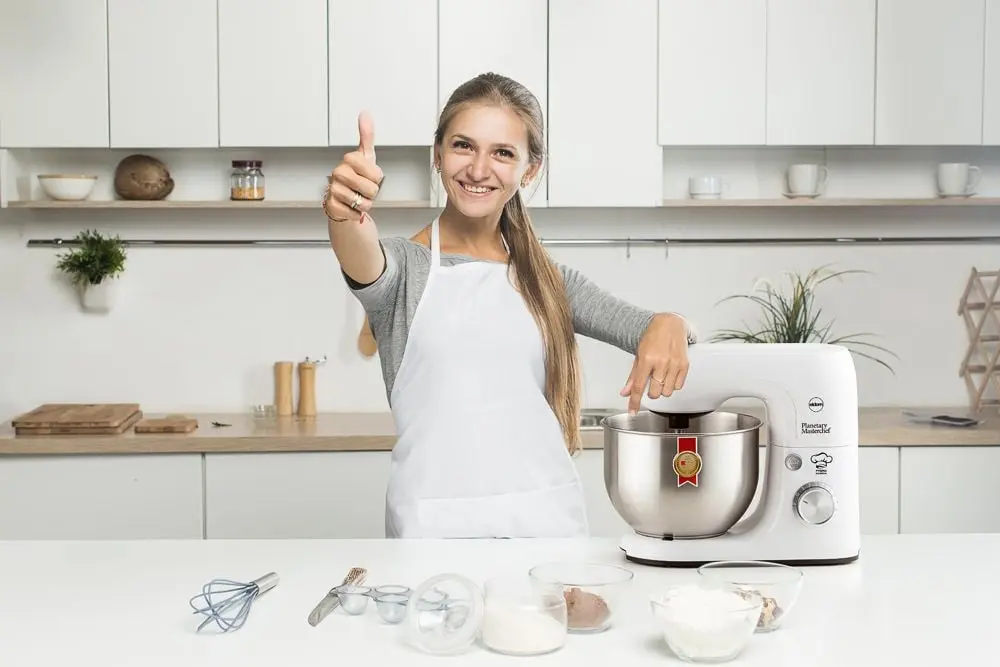 Планетарный миксер Eldom WRK1200 (White/Inox)