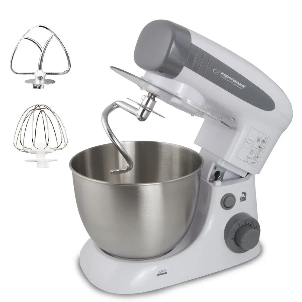 Mixer planetar Esperanza Cooking Assistant EKM024 (White/Gray)
