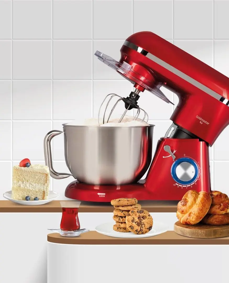 Mixer planetar GoldMaster GM 7260 (Red)