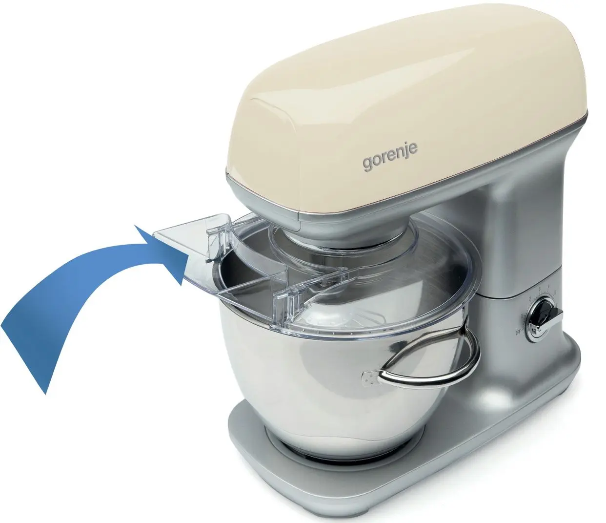 Mixer planetar Gorenje Retro MMC1000RL (Champagne)