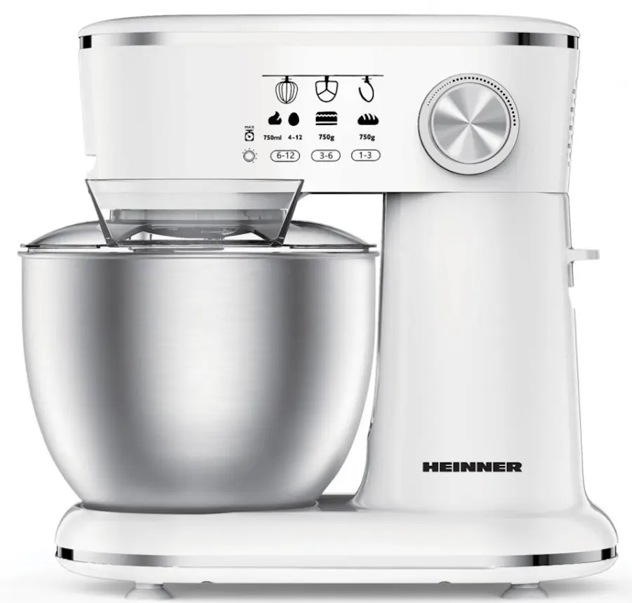 Mixer planetar Heinner HPM-1000WHCH (White)