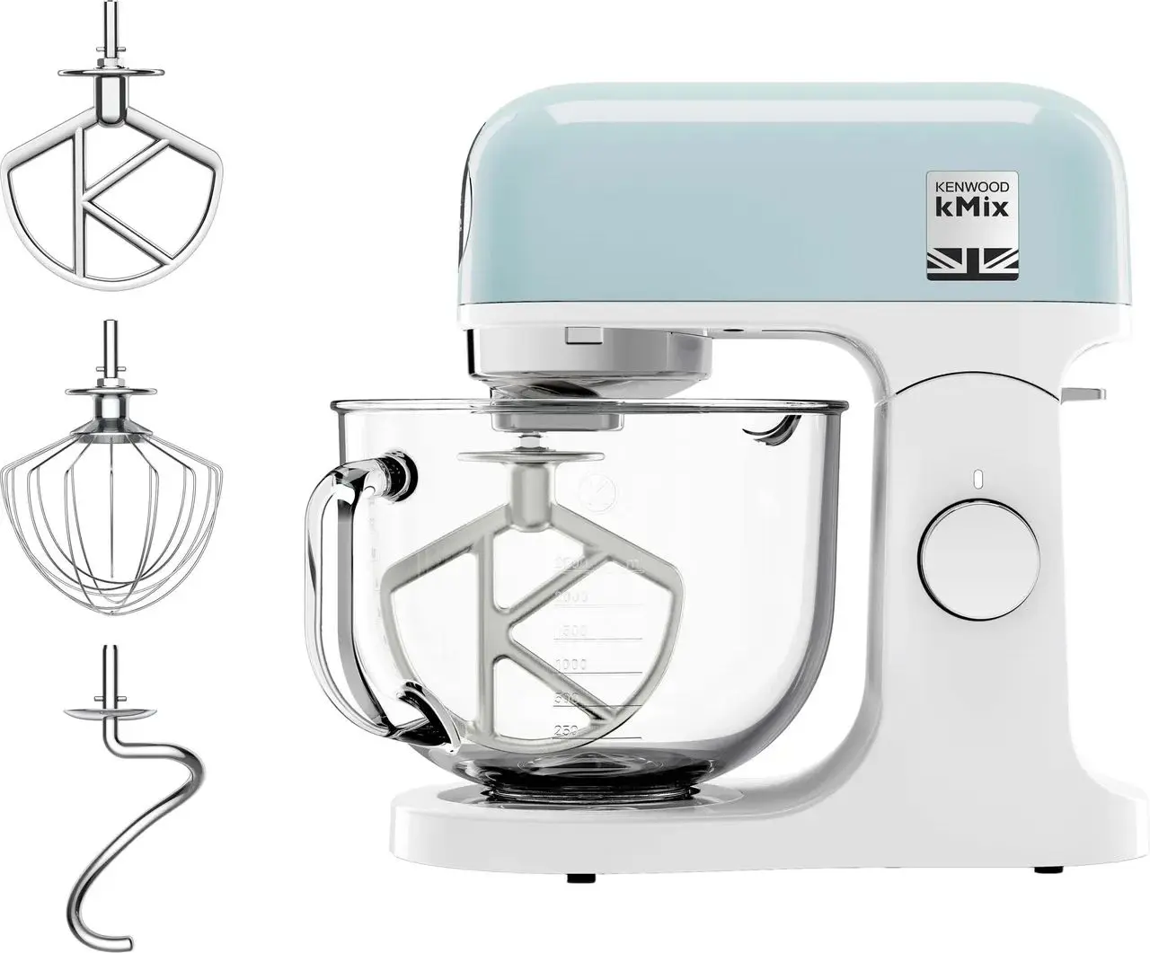Mixer planetar Kenwood kMix KMX754PB (Pastel Blue)