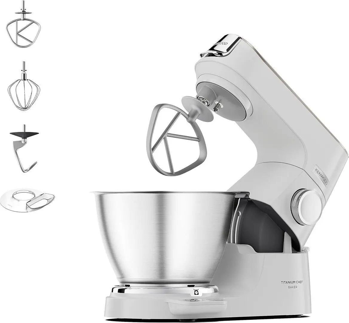 Mixer planetar Kenwood Titanium Chef Baker KVC65.001WH (White)