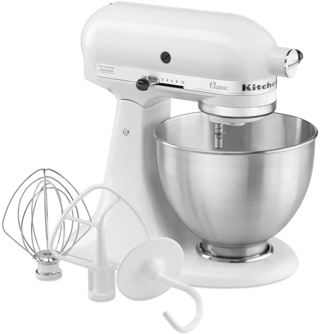 Mixer KitchenAid Classic 5K45SSEWH (White) - 4